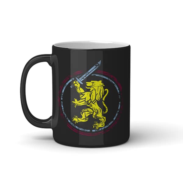 11oz Black Coffee Mug